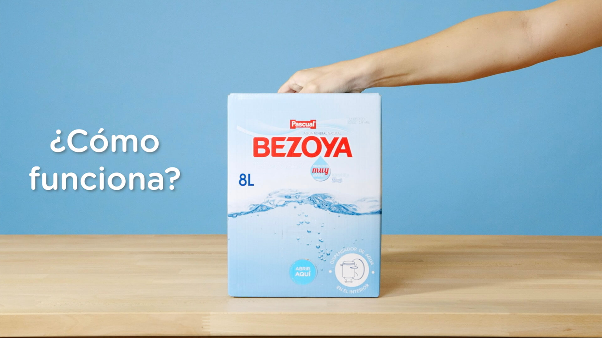 Agua Mineral Bezoya 8 l, Sin gas, Aguas