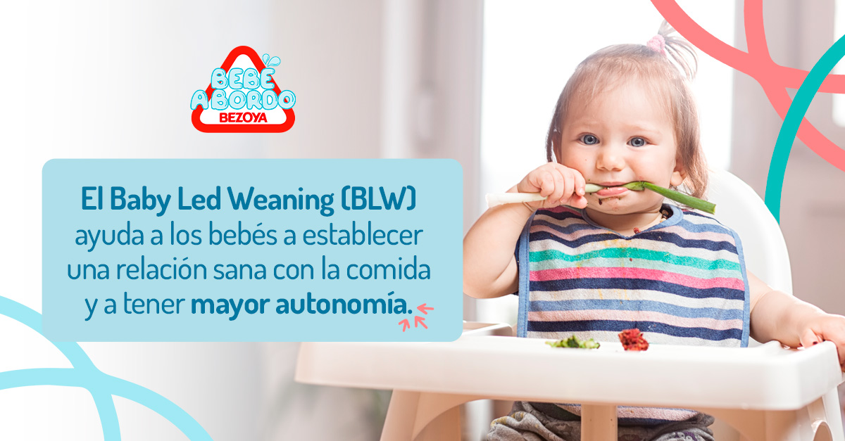 El Baby Led Weaning (BLW) ayuda a los bebés a establecer una relación sana con la comida y a tener mayor autonomía. 