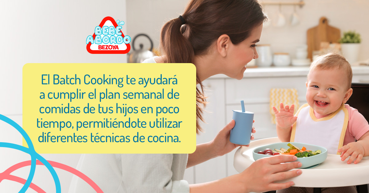 Batch Cooking niños hijos, consejos y cómo comenzar