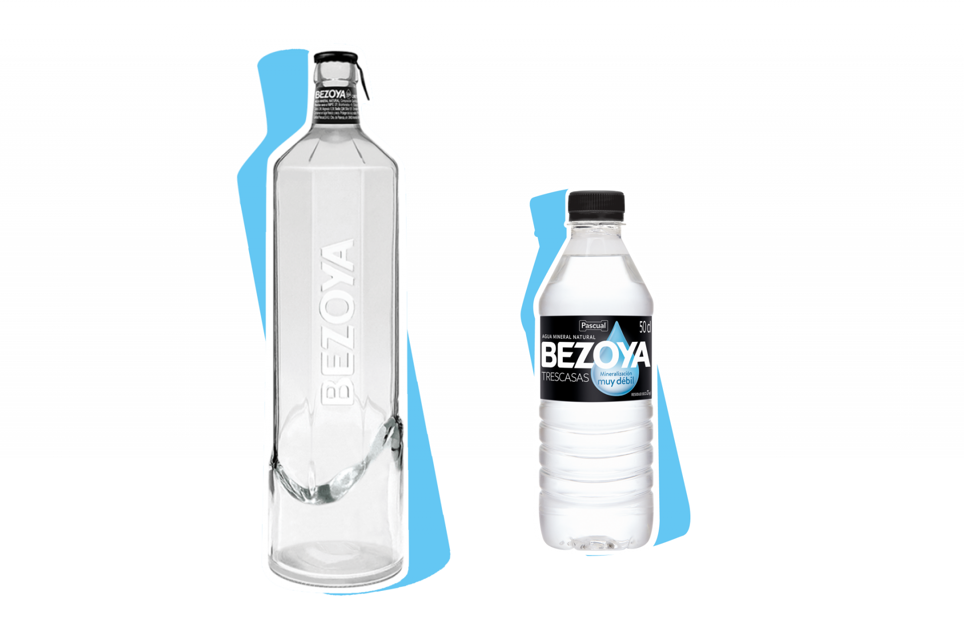 FORMATO 8 LITROS BEZOYA, Nuevo formato de 8 litros en La Tienda del Agua.  Este nuevo formato utiliza el 60% menos de plástico en comparación con  otros formatos de gran tamaño .